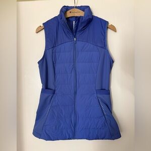 Lululemon Athletica Blue Puffer Vest